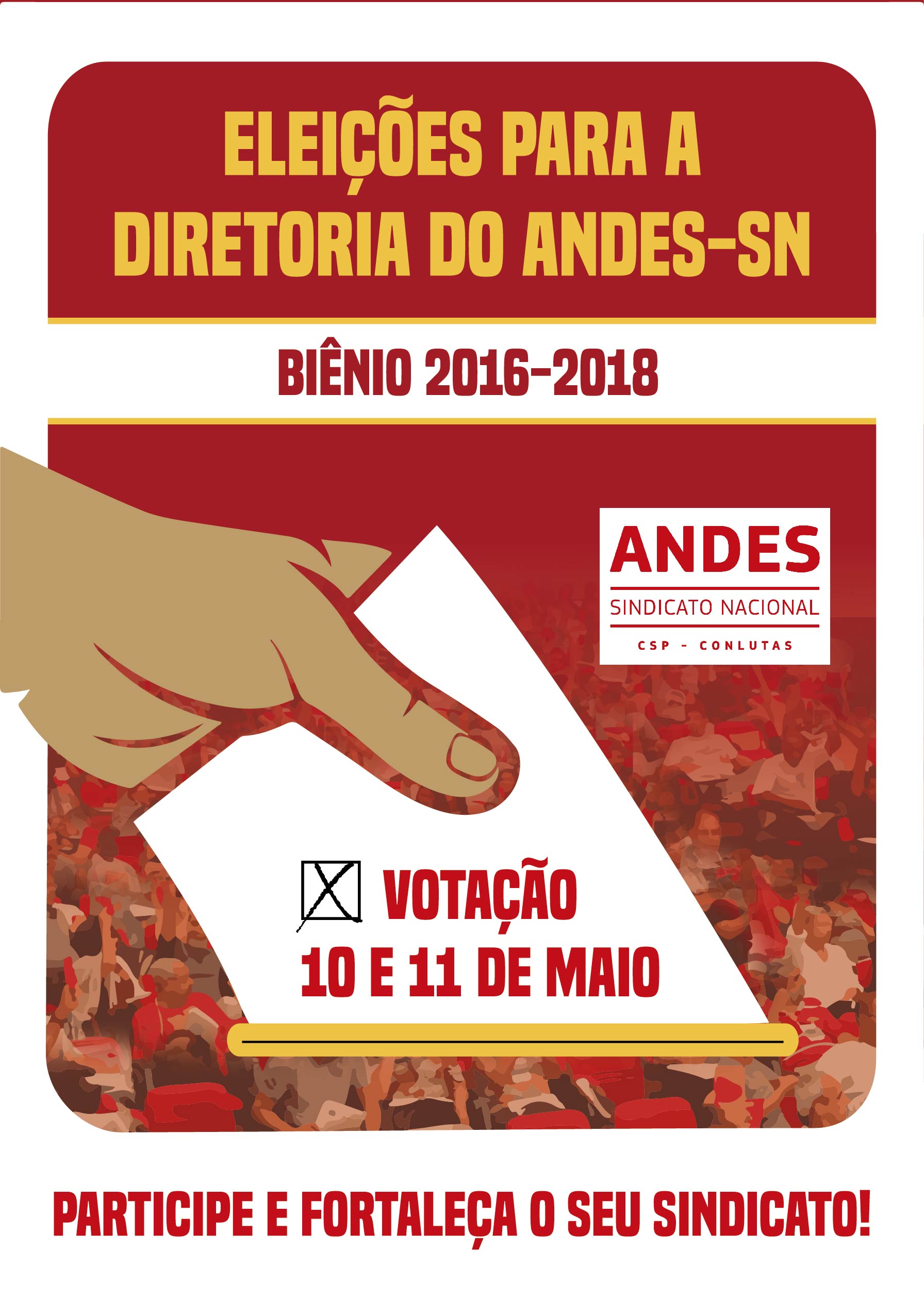 cartaz eleição