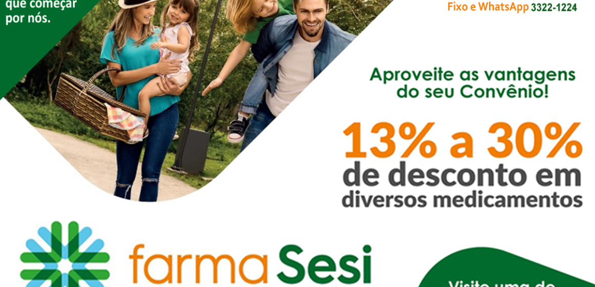 Rede de Farmácias farmaSESI