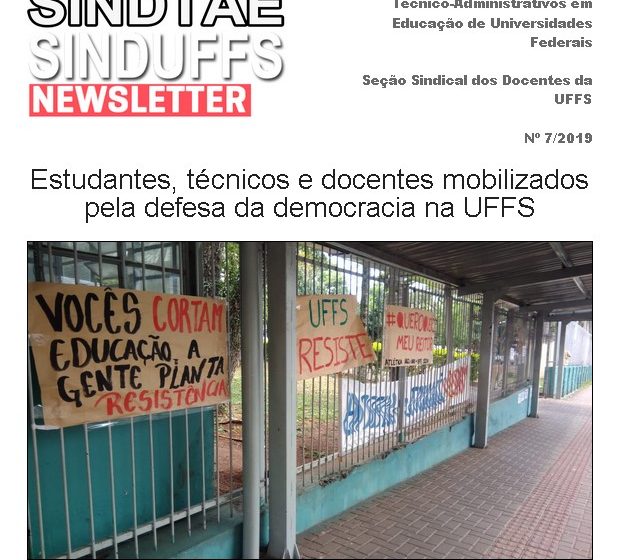 Boletim SINDUFFS-SINDTAE 07/2019