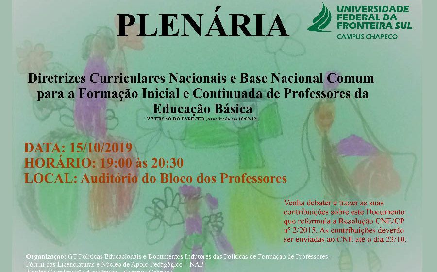 Evento debate resolução do Conselho Nacional de Educação