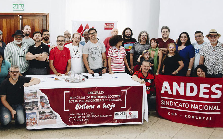 ANDES-SN promove Seminário sobre a história do movimento docente em Rio Grande