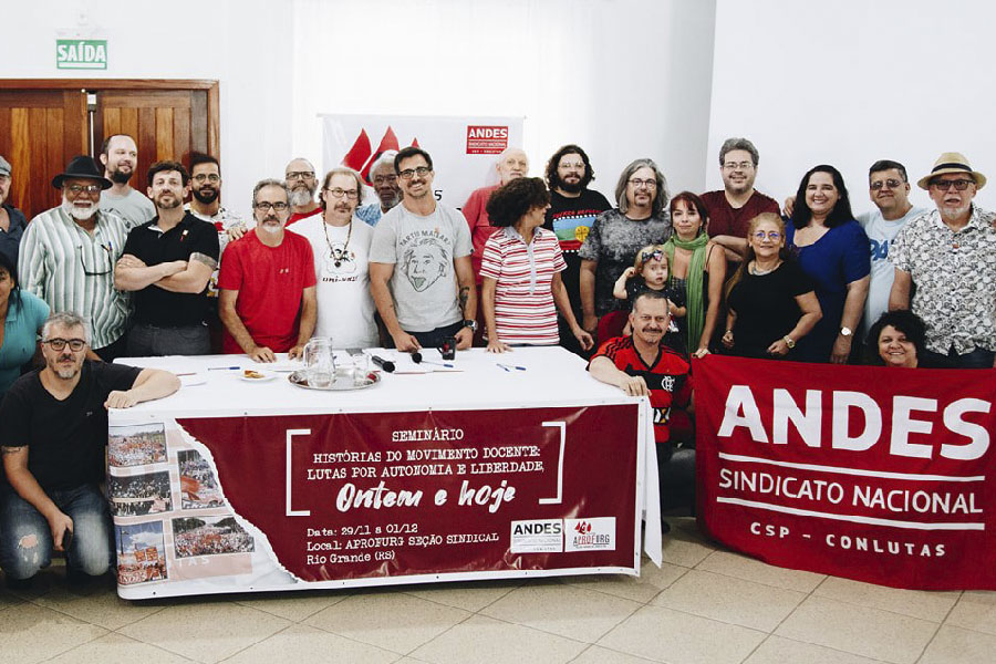 ANDES-SN promove Seminário sobre a história do movimento docente em Rio Grande