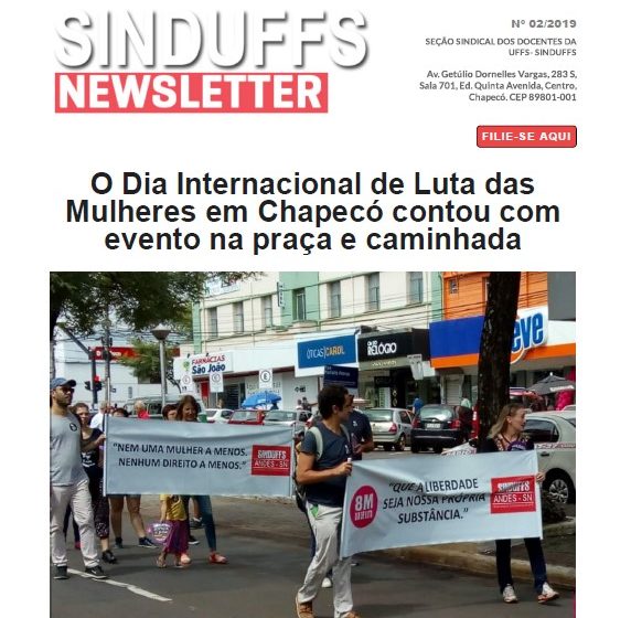 Boletim SINDUFFS 02/2019