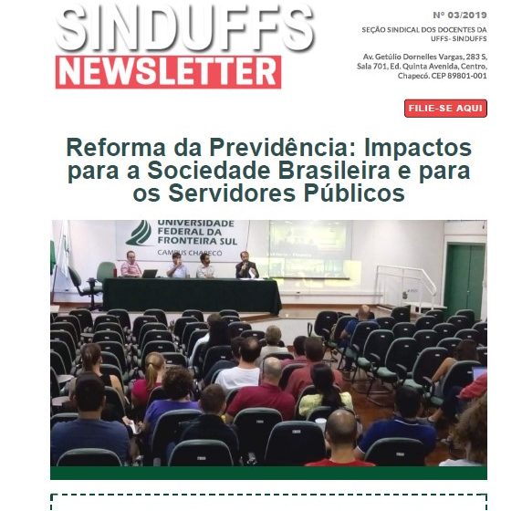 Boletim SINDUFFS 03/2019