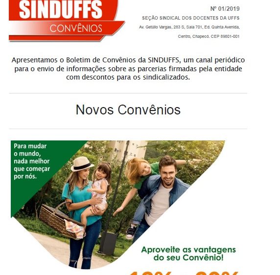 Boletim SINDUFFS 07/2019