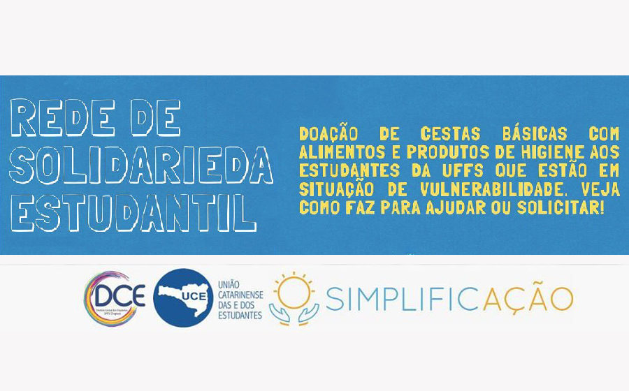 [Chapecó] Solidariedade: Os estudantes da UFFS de Chapecó precisam da sua ajuda!