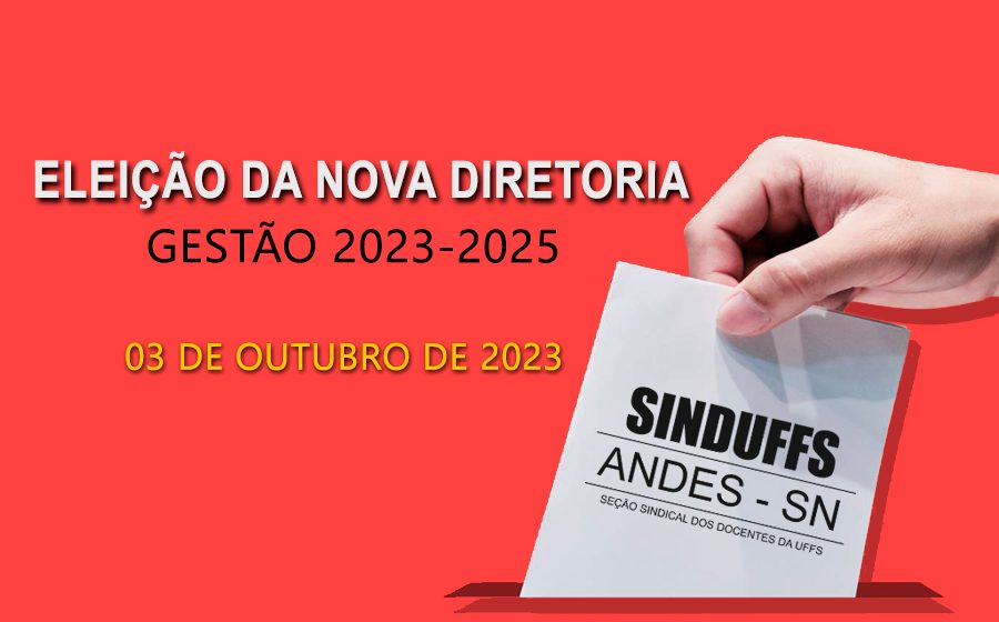 Divulgação da lista de votantes da eleição da nova diretoria da SINDUFFS
