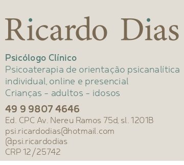 Psicólogo Ricardo Dias