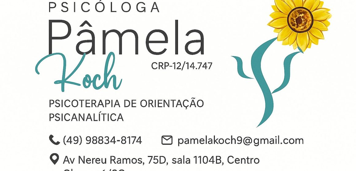 Psicóloga Pâmela Koch