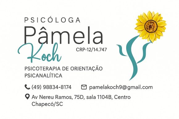 Psicóloga Pâmela Koch